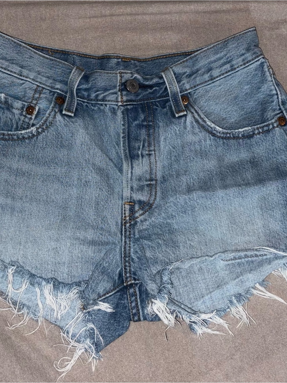 Levi's 501 Denim Cutoff Shorts